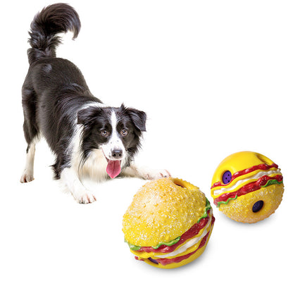 Cheeseburger Dog Ball