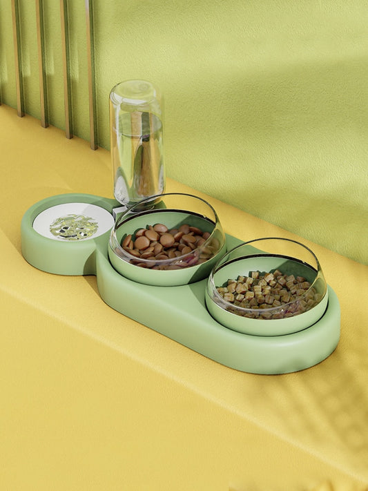 Automatic Double Pet Bowl Feeder