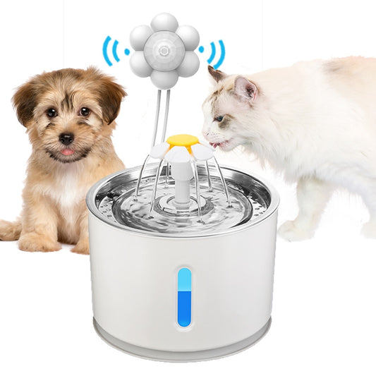 Fuente de agua automática para gatos